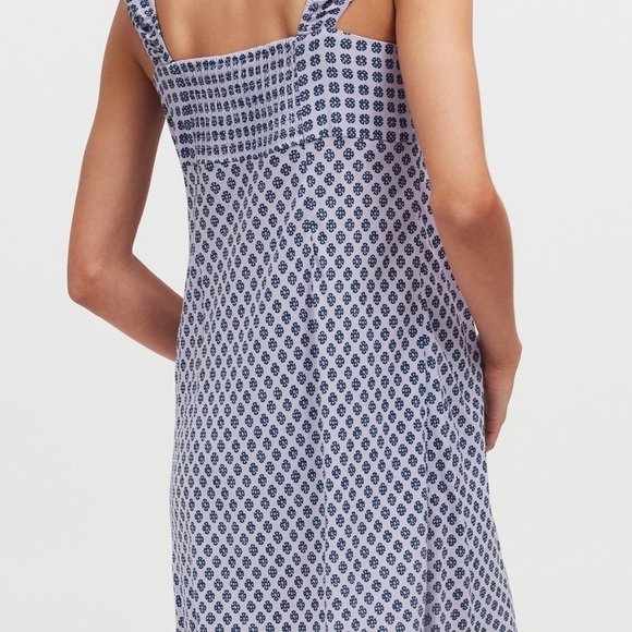 Madewell Cap Sleeve Button Up Mini Dress - Picture 4 of 6